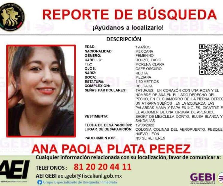 Encuentran cadáver de mujer en predio de Escobedo