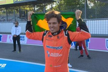 Se corona campe&oacute;n Felipe Drugovich en la F&oacute;rmula 2