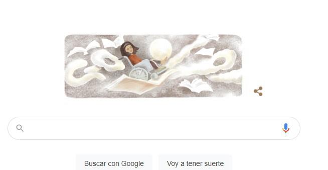 Google dedica un doodle a la escritora y activista Brimmer