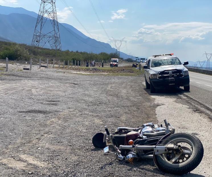 Muere motociclista en choque