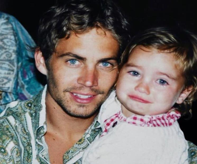 Hija de Paul Walker dedica emotivo mensaje por su cumpleaños