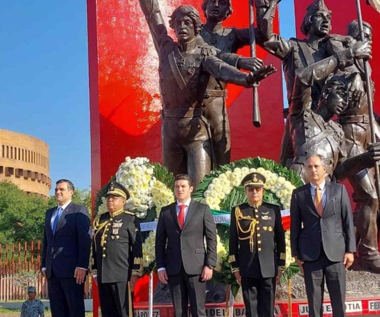 Conmemoran un aniversario más de los Niños Héroes