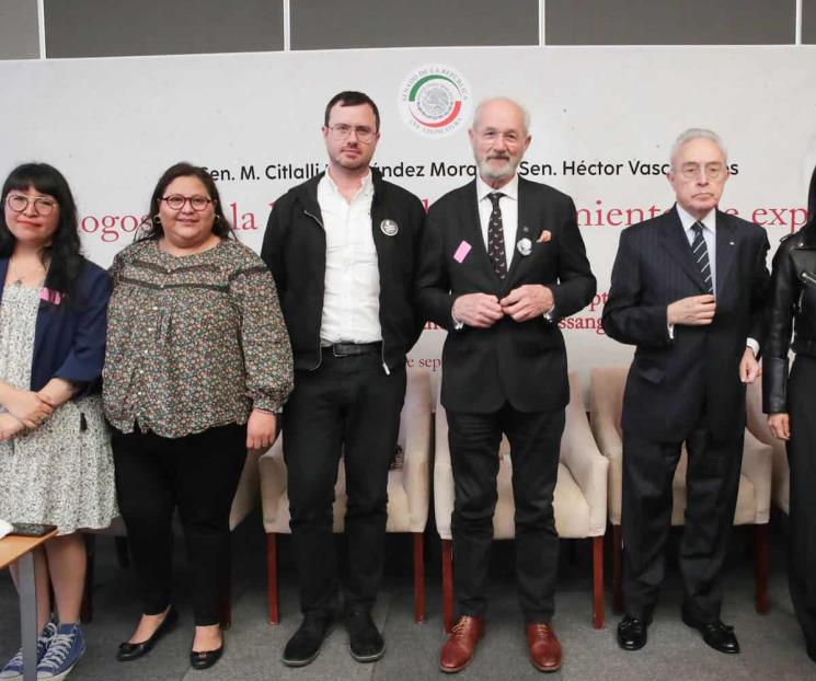 Familiares de Assange se reúnen con senadores de Morena Familiares de Assange se reúnen con senadores de Morena
