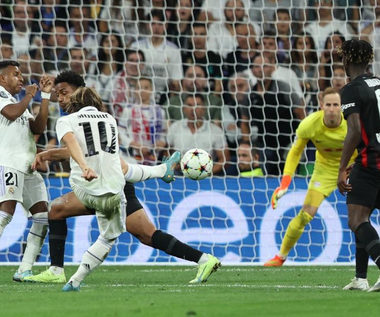 El campeón Real Madrid se impone el Leipzig en UCL
