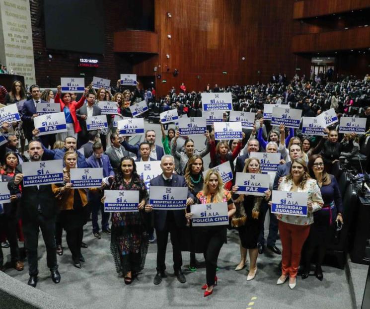 Avalan diputados mantener Ejército en las calles hasta 2028