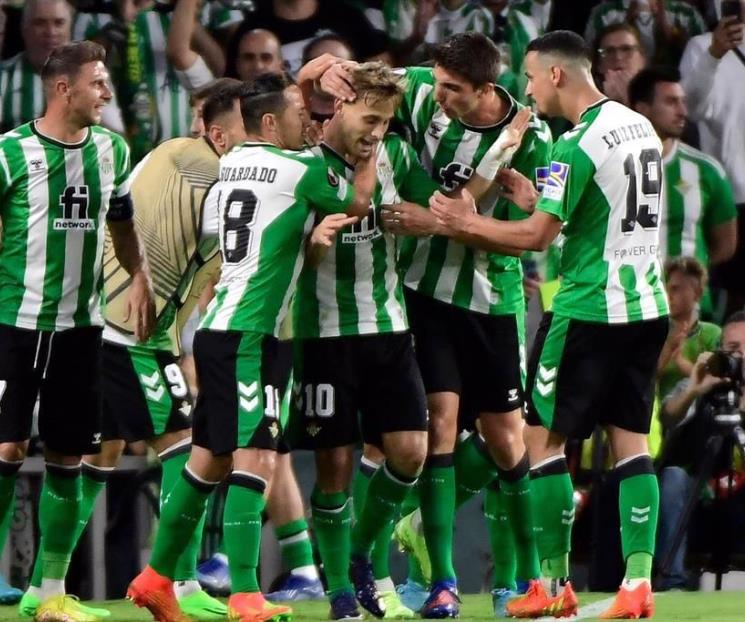 Gana Betis de Guardado y pierde el Braga de Laínez