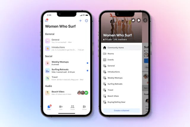 Nuevos chats comunitarios para Messenger y Facebook