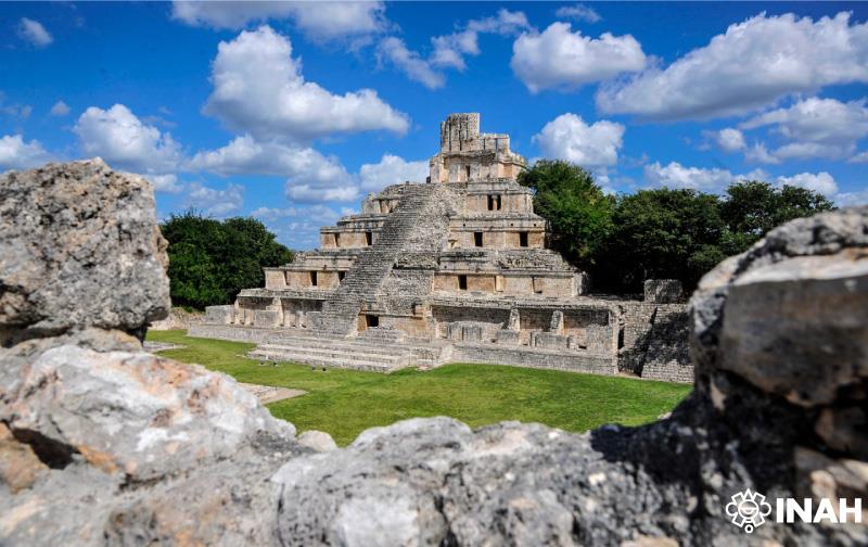 Avanza la investigación en Edzná y Jaina, Campeche