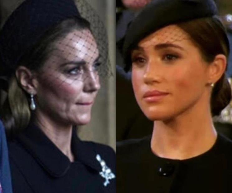 Las joyas que usaron Kate y Meghan en homenaje a Isabel II
