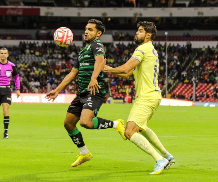 Empata América con Santos, baja Tigres a quinto