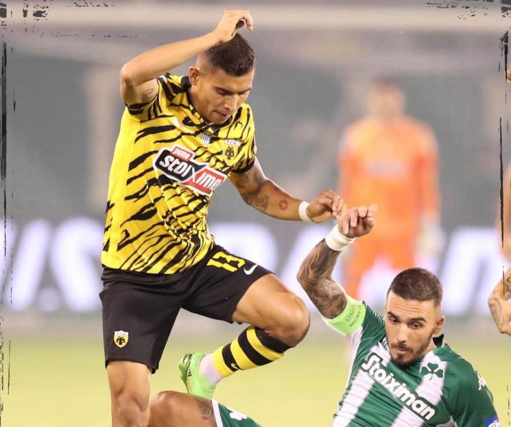 Gana el AEK en Grecia con Orbelin de titular