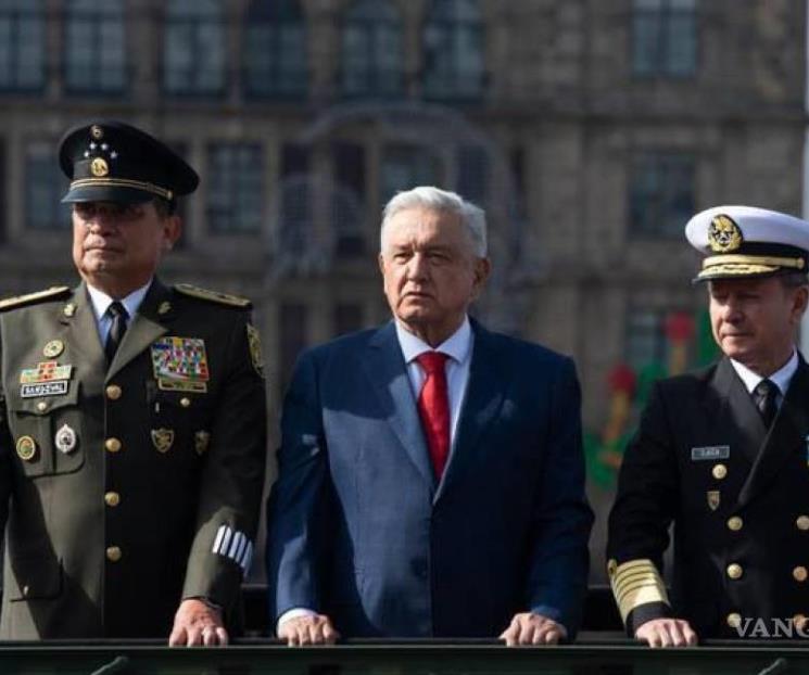 AMLO agradece lealtad de Ejército y Marina