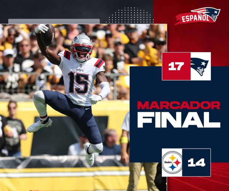 Se impone Nueva Inglaterra a Pittsburgh