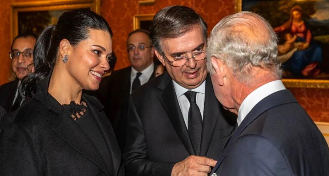 Rey Carlos III fue gentil y afectuoso con México: Ebrard