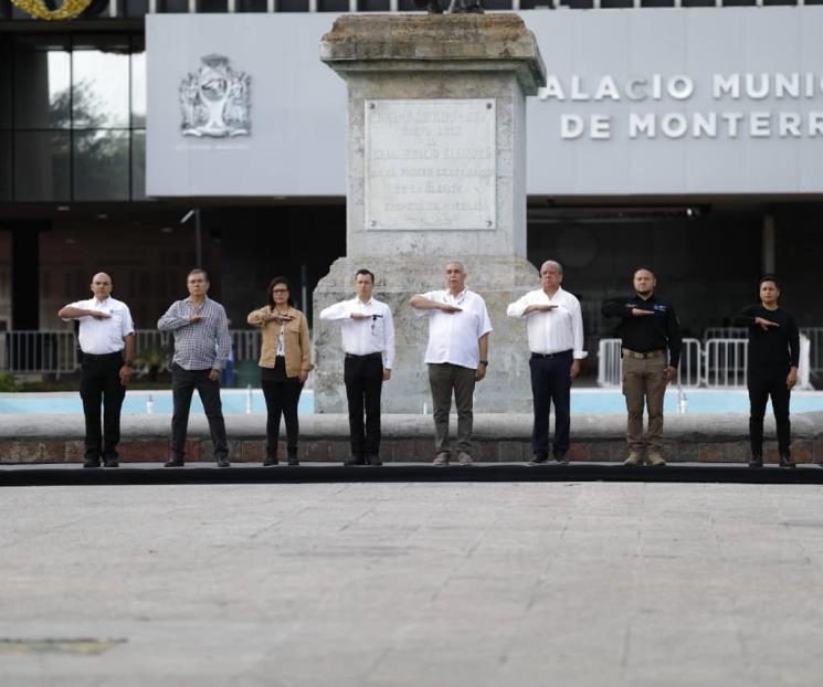 Realiza Colosio guardia de honor por fallecidos en sismos