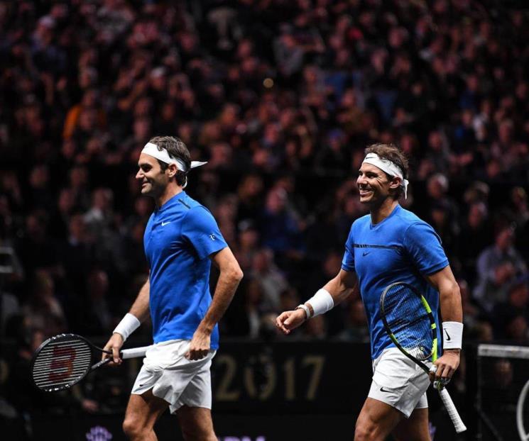 Quiere Federer despedirse jugando con Nadal en dobles