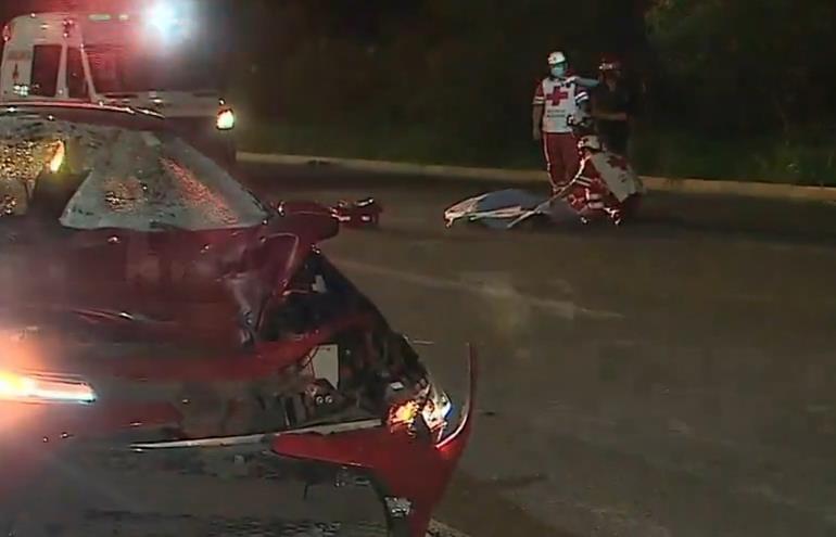 Hombre muere atropellado sobre Av. Morones Prieto