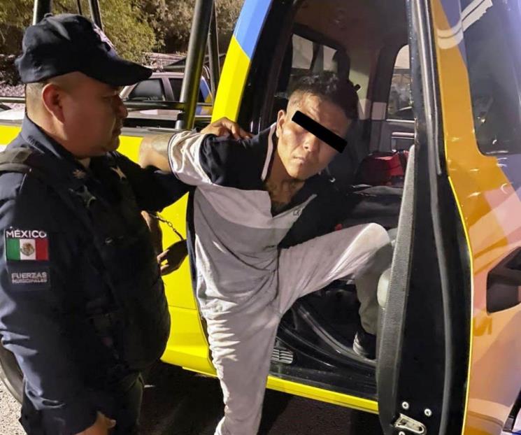 Asalta a menor de edad, lo detienen