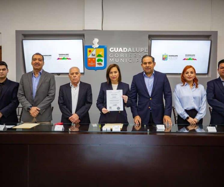 Recibe Guadalupe el certificado PROSARE