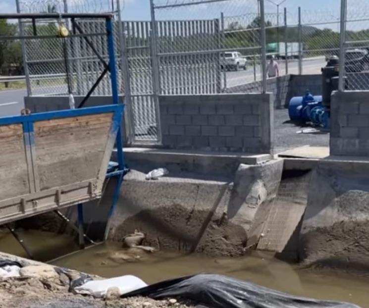 Liberan agua de El Chapotal