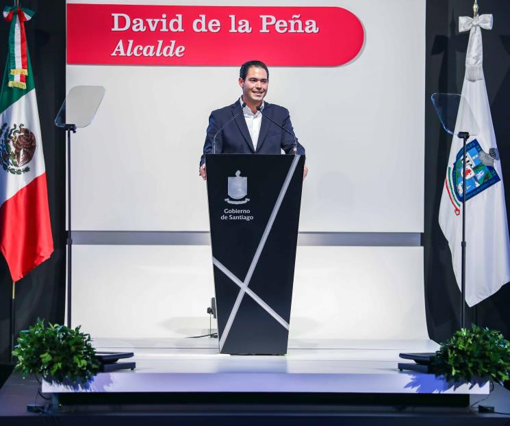 Destaca David de la Peña seguridad e inversión en informe