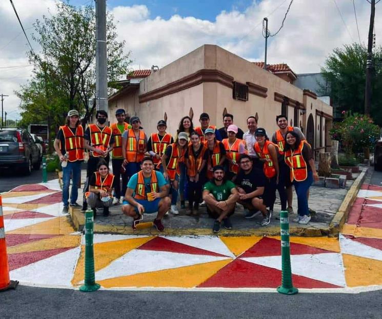 Realizan en San Nicolás un ejercicio de urbanismo táctico