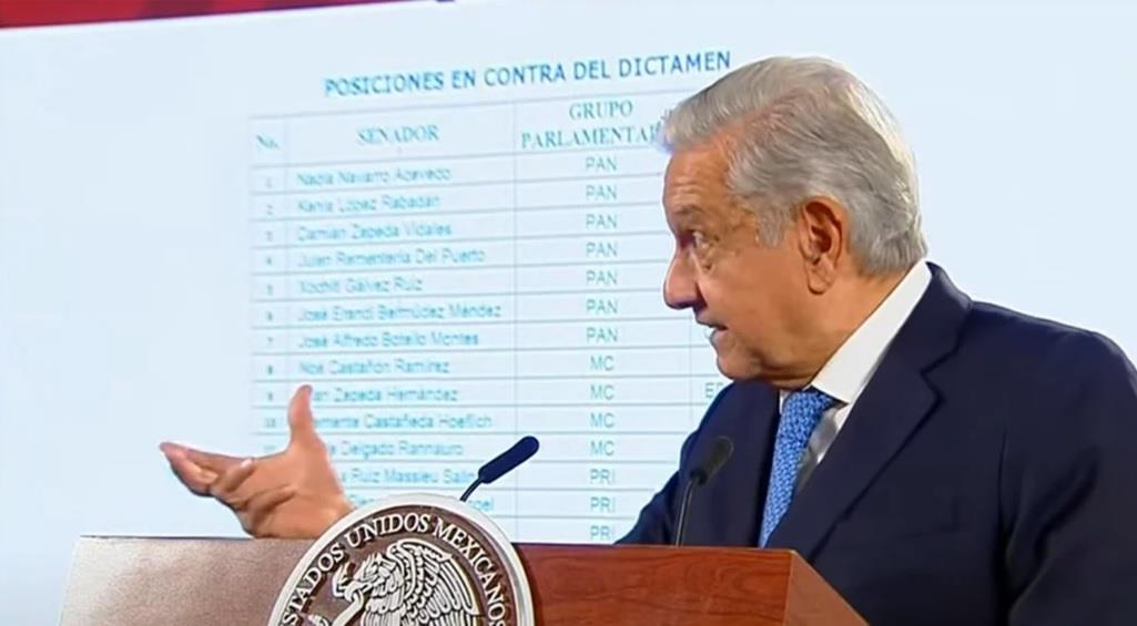 Senadores del PAN responden a AMLO