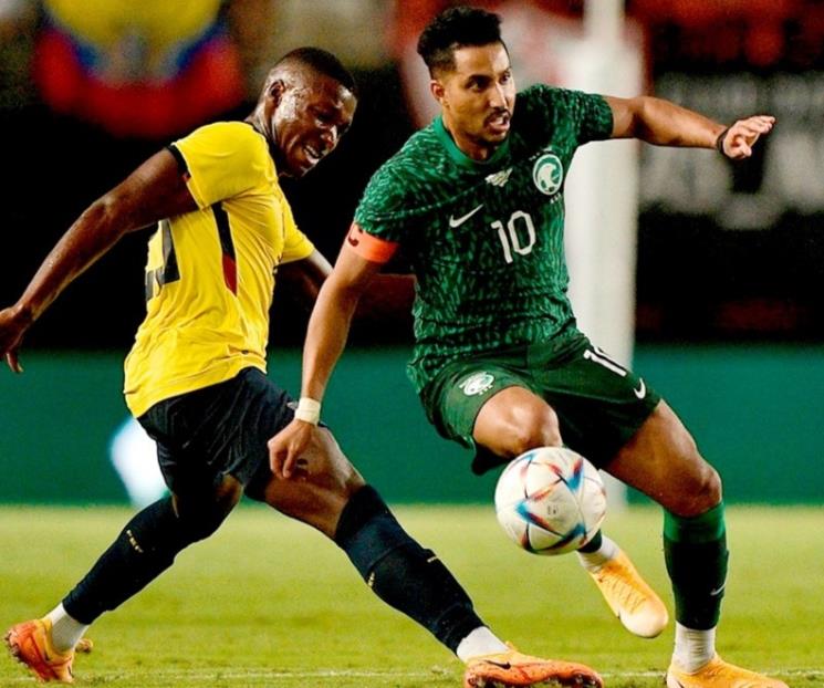 Iguala Arabia, rival de México en Mundial, con Ecuador