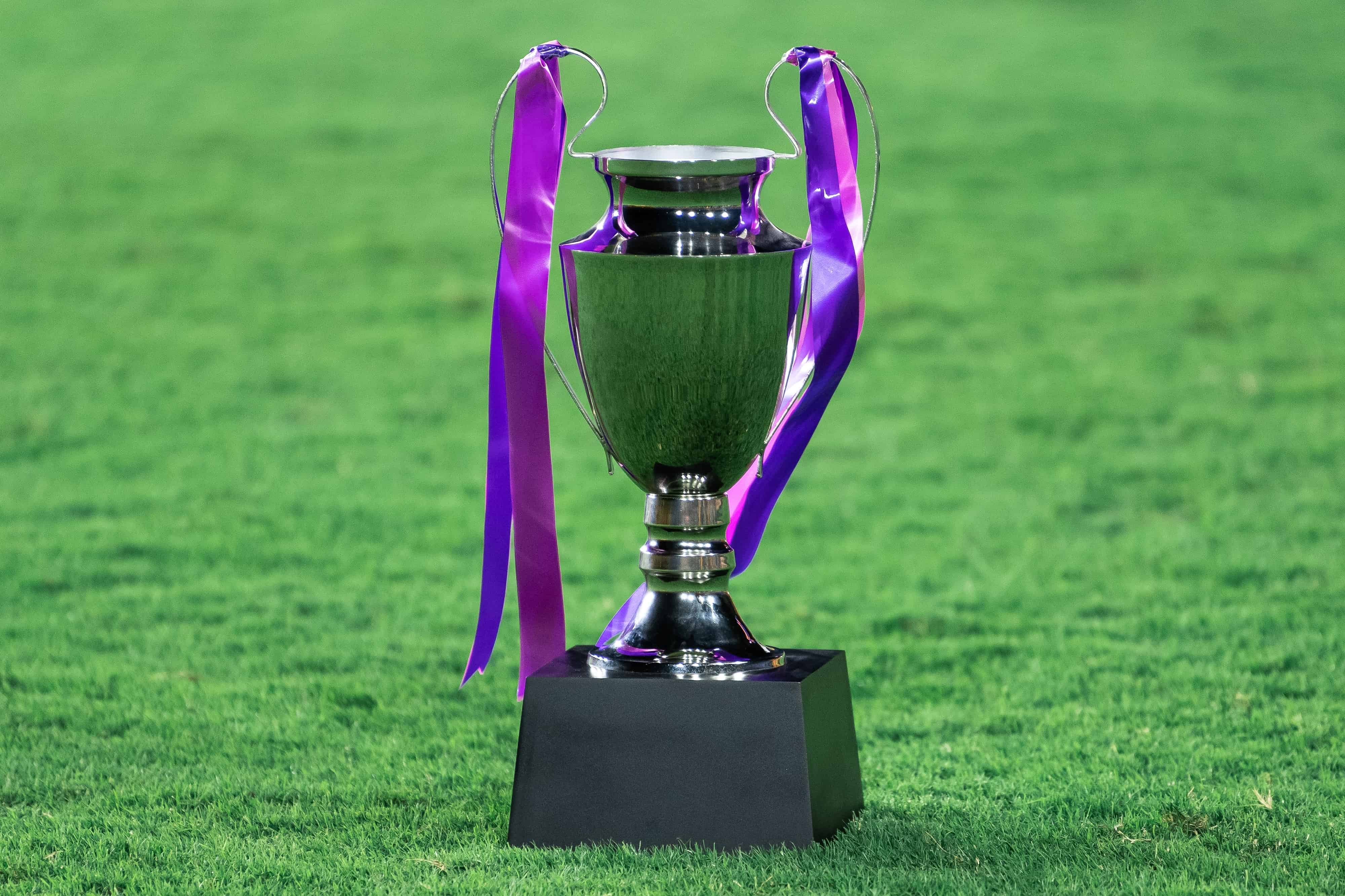 Trofeo entregado al equipo ganador.