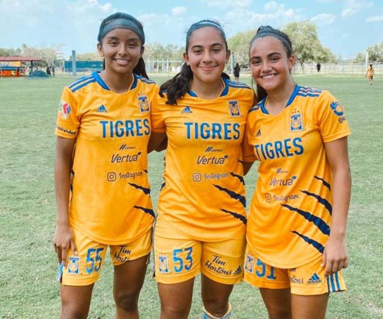 Golea Tigres Femenil Sub-18 y siguen en la parte alta