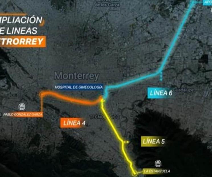 Adjudican a consorcio obras de líneas 4,5 y 6 del Metro