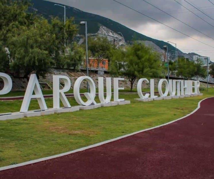 Continúan trabajos en parque Clouthier