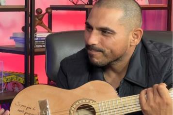 Rompe en llanto Espinoza Paz durante entrevista