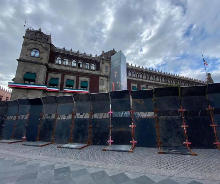 Con abate fuegos y vallas soldadas protegen PN