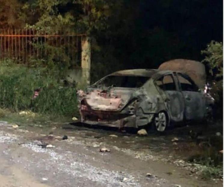 Incendio de automóvil causa movilización