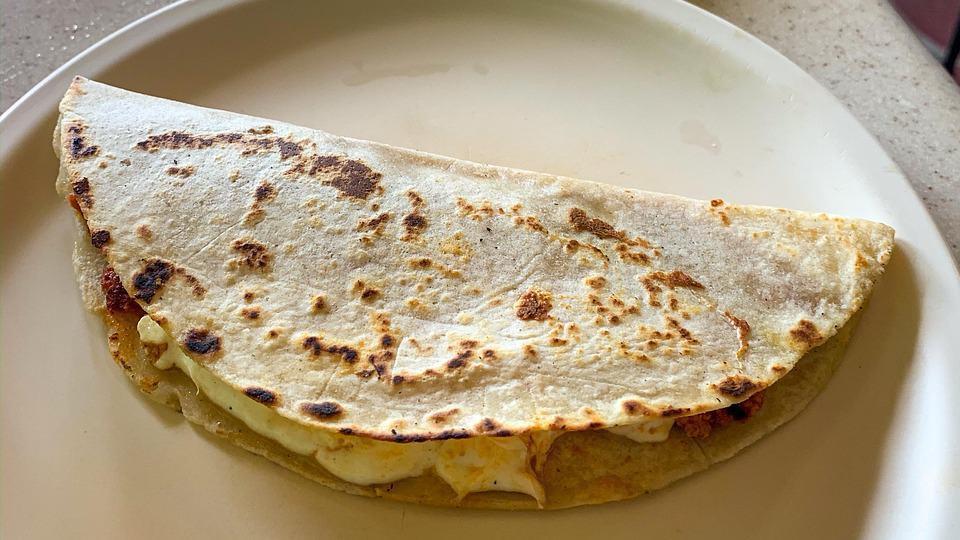 Quesadillas sin queso