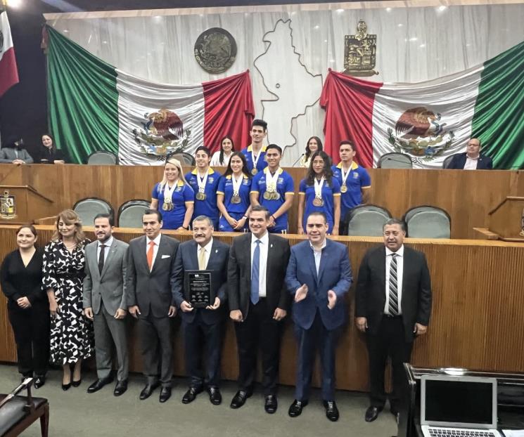 Reconoce Congreso liderazgo deportivo de UANL