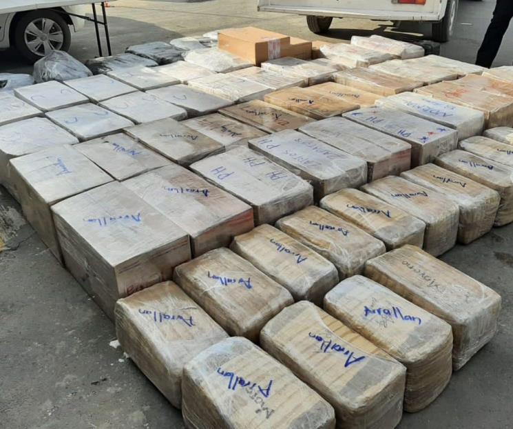 Decomisan más de 465 kg de droga