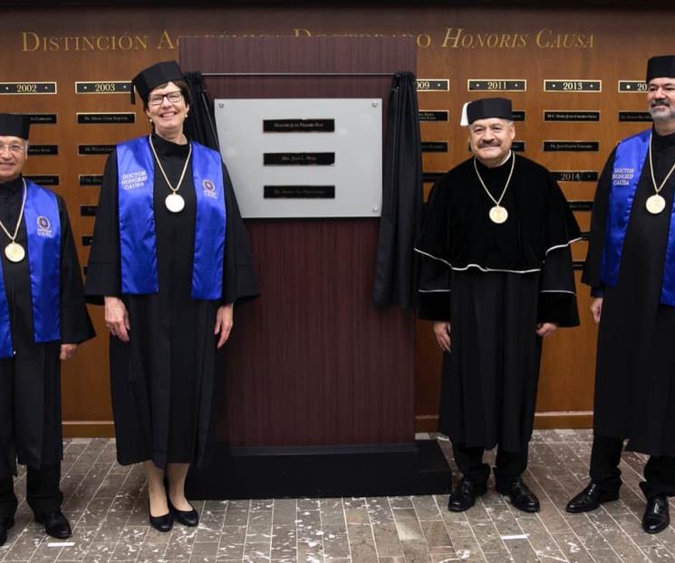 Honra UANL trayectorias con doctorado honoris causa
