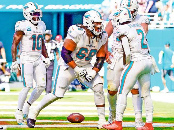 Expone Miami su invicto en la NFL ante Cincinnati