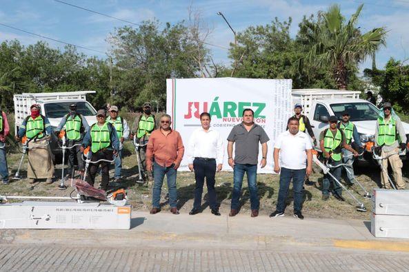 Entrega Treviño equipo a la Secretaría de Servicios Públicos
