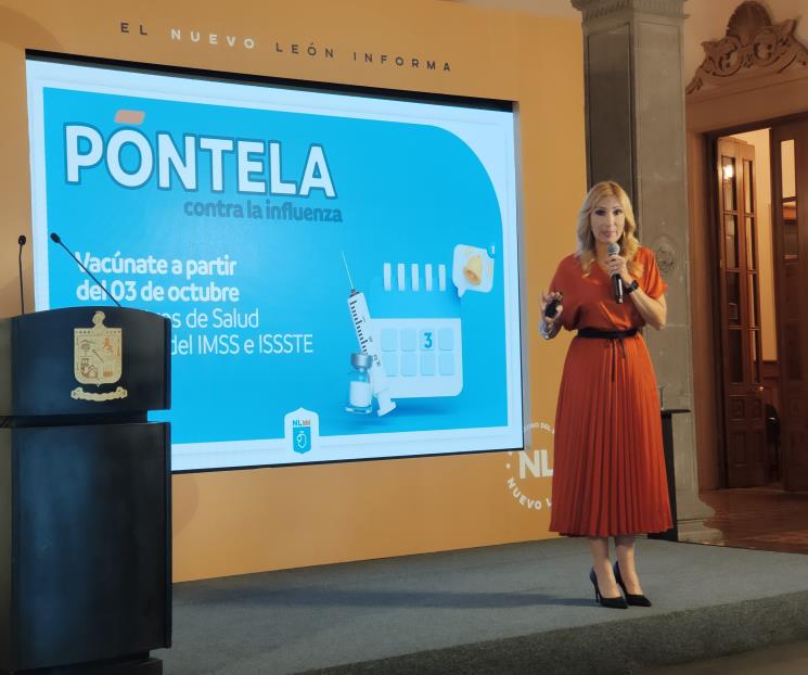 Inicia próximo lunes vacunación contra la Influenza