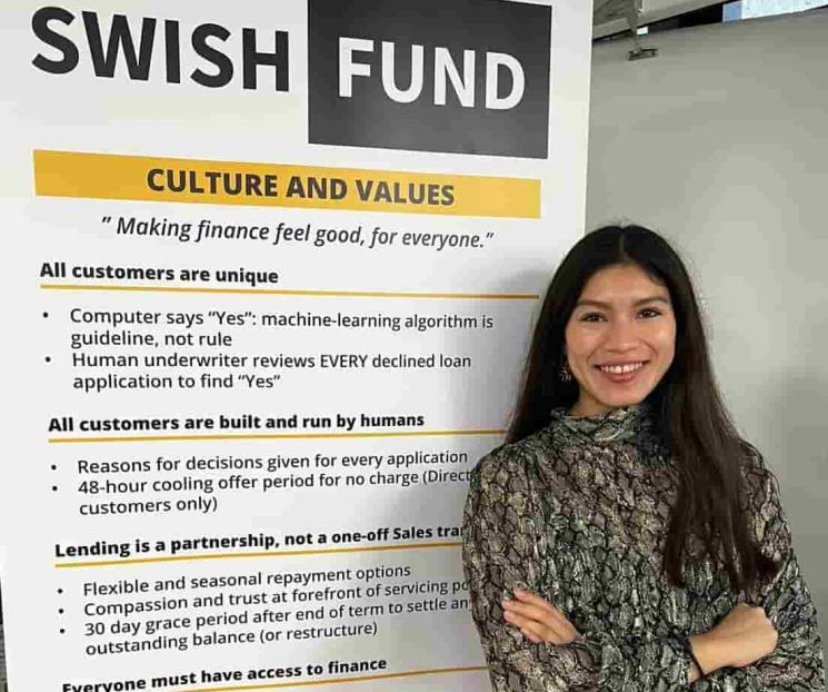 Alumna del Tec Sonora realiza intership en Londres