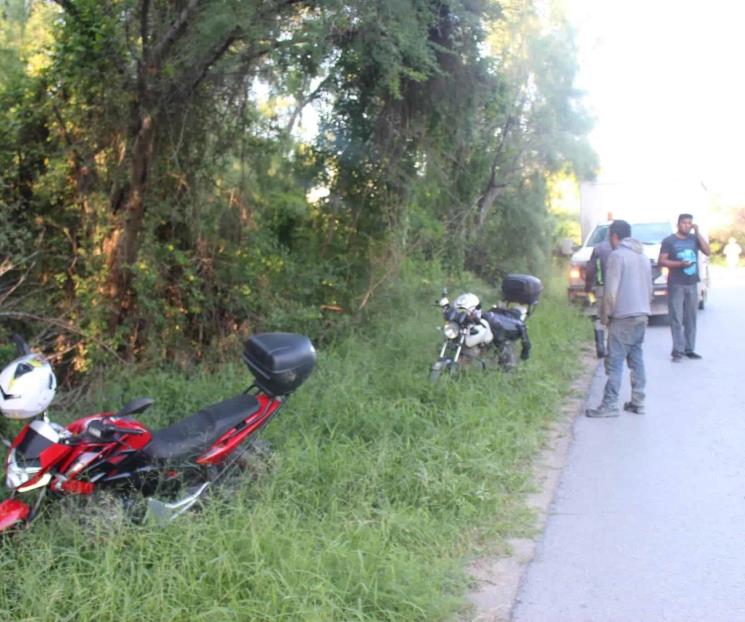 Resulta lesionado cobrador en accidente vial