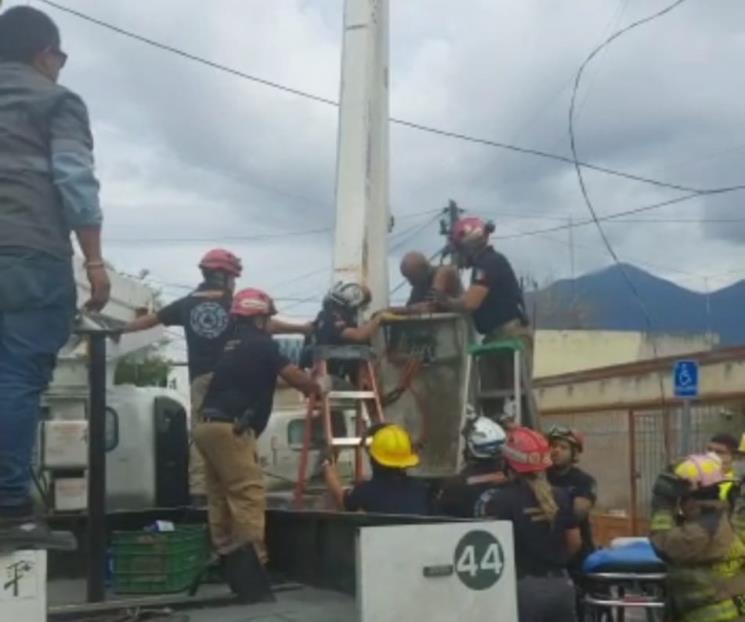 Vive de milagro tras recibir descarga eléctrica Vive de milagro tras recibir descarga eléctrica