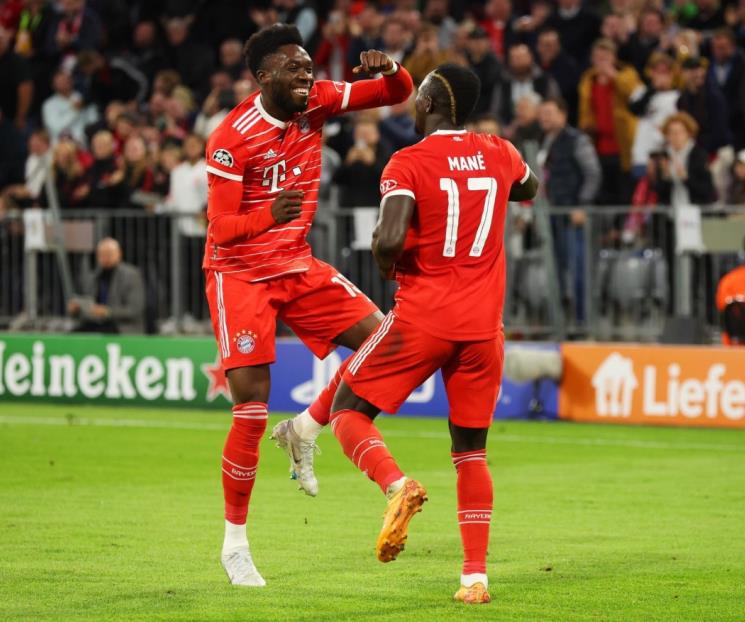 Golea el Bayern y siguen de líderes en su grupo de Champions