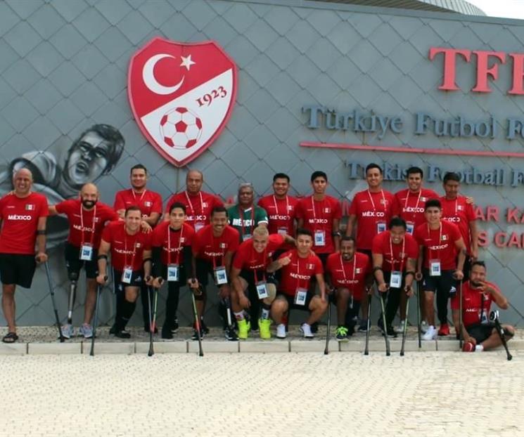 Eliminan al Tri varonil en Mundial de Futbol para Amputados