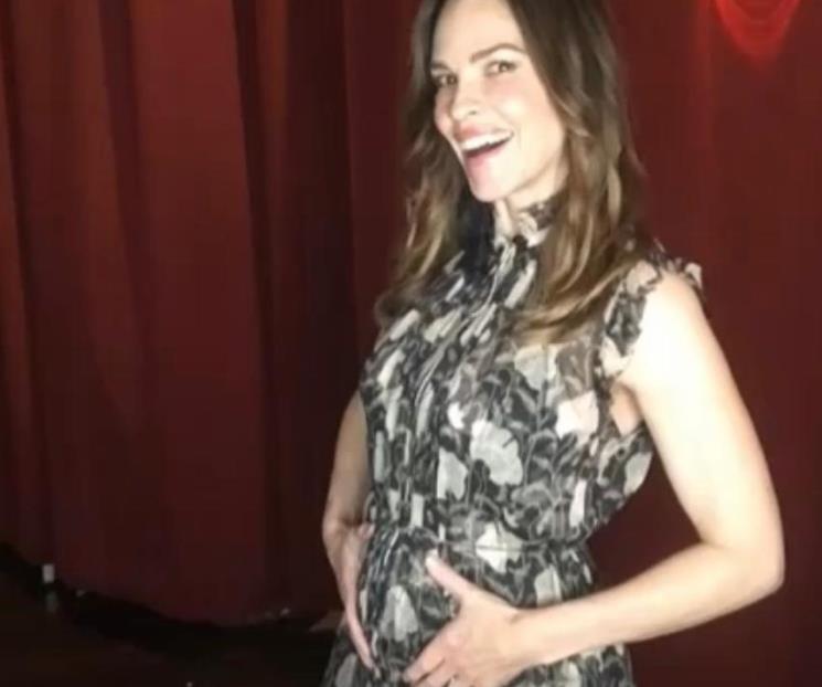 Hilary Swank será mamá