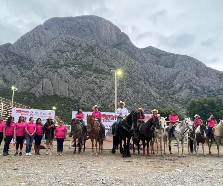 Preparan en SC una cabalgata rosa Preparan en SC una cabalgata rosa