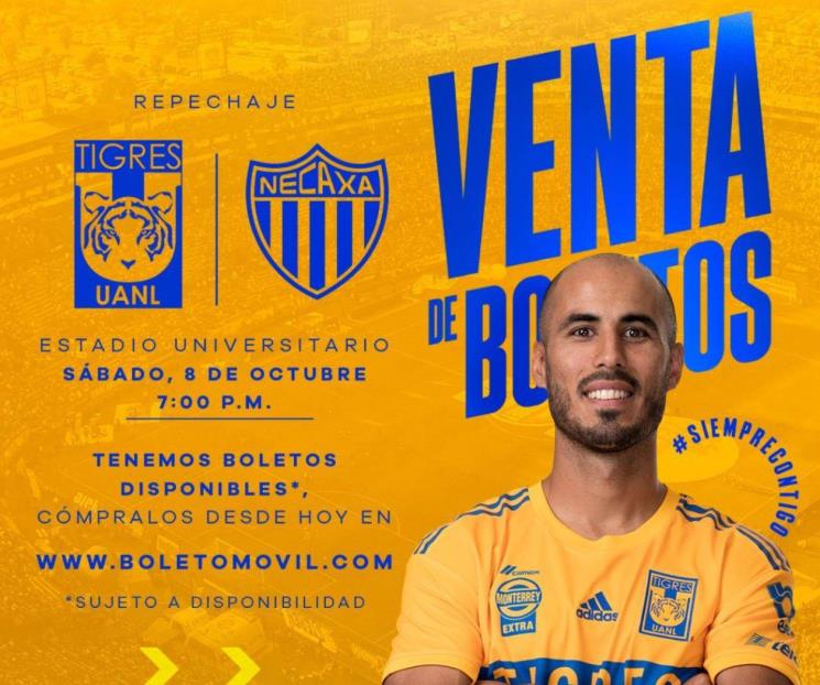 Inició la venta libre en Tigres para el repechaje
